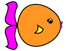 How to draw a cartoon fish step 7