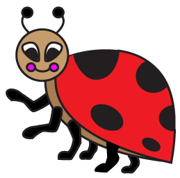 webby wanda's how to draw a cartoon lady bug