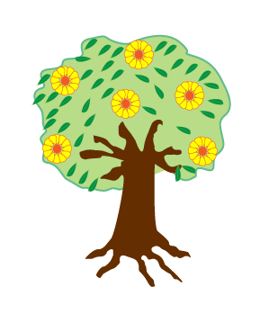How to draw a Spring Tree step 7